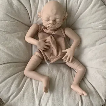  12 inç Bebe Reborn Peri Bebek Kiti Bitmemiş Boyasız Boş Taze Renk Vinil Parçaları DIY Oyuncak canavar FLO Peri Kiti