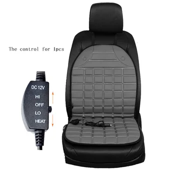  12 V oto elektrik ısıtmalı araba koltuk minderleri araba koltuğu ısıtma yastığı kış ısıtma pedleri sıcak tutmak için kapakları