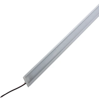  13 adet / grup LED bar ışığı 1 m 144 leds DC 12 V led tüp smd 3528 mutfak dolap altı ışığı İle Alüminyum Profil, pc kapak