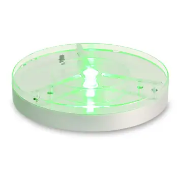  20 CM Yuvarlak LED ışık Tabanı ile bir RGBW 4in1 Spot LED şarj Edilebilir lityum pil Yüklü Düğün Olaylar için Otel Vazolar Dekor