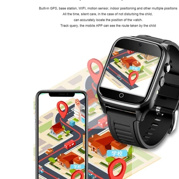  2021 Yeni varış Android Çocuklar öğrenci Akıllı İzle Wifi 4G Smartwatch 1.54 İnç HD Kamera Video Çağrı Kalp Hızı GPS telefon izle