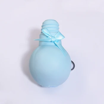  25 ADET / GRUP Taşınabilir Silikon Sikke çanta Sevimli Ampul Şekli Anahtarlık Kız Şeker Saf Renk Silika Jel Cüzdan