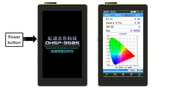 350-950 nm taşınabilir spektrofotometre ışık lux sensörü kızılötesi sensör OHSP350S