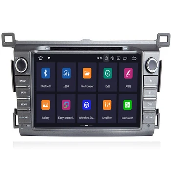  4G 64G DSP IPS 2 Din Android10 araba multimedya DVD oynatıcı GPS Toyota RAV4 Rav 4 2013 2016 2017-2019 araba radyo OBD2