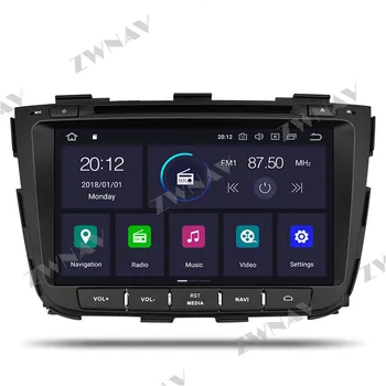  6 + 128G Carplay 2 Din Radyo Alıcısı Için KIA SORENTO 2012 2013 araba Android Oyuncu Video GPS Kafa Ünitesi Oto Ses Stereo