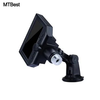  600X3. 6 MP USB Dijital Elektronik Mikroskop Taşınabilir 8 LED VGA Mikroskop İle 4.3 