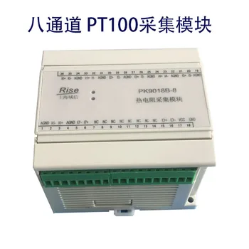  8-channel PT100 Termal Direnç Sıcaklık Toplama Giriş Modülü Sıcaklık Sensörü MODBUS Protokolü RS485