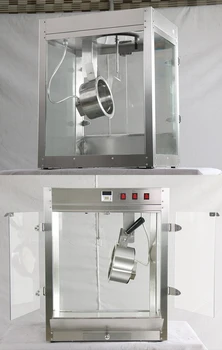  Akıllı sıcaklık kontrollü sinema için 12A ticari patlamış mısır makinesi