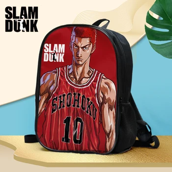  Anime / Slam Dunk Sakuragi Çift su geçirmez sırt çantası / Omuz çantası/Schoolbag