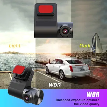  Araba dvr'ı Dash kamera Wifi Geniş Açı Tam 1080 P Otomatik Video Kaydedici Dijital Kayıt Kamera Dvr İle 8 PİN Buck Hattı Dashcam