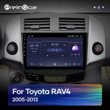  Araba Radyo Android 10 Stereo Alıcısı Toyota RAV4 RAV 4 2005-2013 Video Oynatıcı Multimedya Navigasyon GPS No 2 Din Dvd