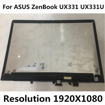  ASUS ZenBook için UX331 UX331U UX331UA UX331UN laptop LCD LED EKRAN Paneli dokunmatik ekranlı sayısallaştırıcı grup