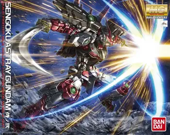  Bandai MG 1/100 Gundam Yoldan Dönüş Kırmızı Kırmızı Ejderha Yoldan Mavi Çerçeve Sengoku Gundam Yoldan Kırmızı Çerçeve ABS Modeli Montaj Oyuncaklar 18 CM