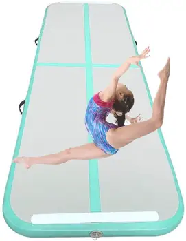  Büyük İndirim 3 m 4 m 5 m Şişme Jimnastik Yatak Spor Takla Hava parça Kat Yuvarlanan Hava Parça mat Yetişkinler veya Çocuk İçin