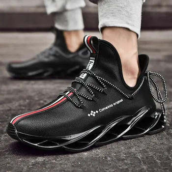  Bıçak Sneakers Erkekler için koşu ayakkabıları Sönümleme erkek Sneakers Rahat Spor koşu ayakkabıları Açık Yürüyüş spor ayakkabı