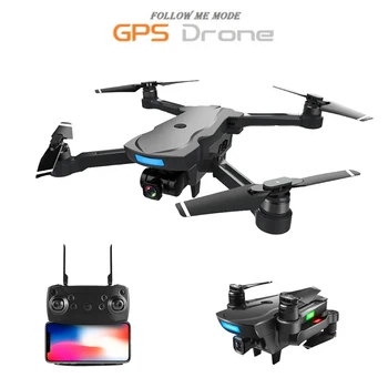  CG033 fırçasız motor RC GPS Drone ile 1080 P HD FPV WİFİ Gimbal Kamera Irtifa Tutun Katlanabilir RC Drone Helikopter Quadcopter