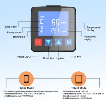  CPB İsıtma pedi Cep telefonu LCD Ekran Ayırıcı Açılış Aracı Ekran Tamir Kiti Açık Sökücü Yenilemek Aracı iPhone iPad için