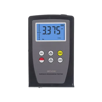 Dijital SRT-6100 Yüzey Pürüzlülüğü Test Cihazı LCD Arka Işık Ekranı Ra Rz parametreleri 0.05-10.00 um