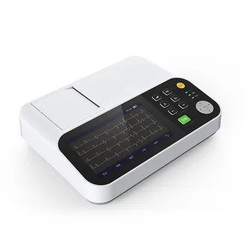  Drop shipping Tam dijital filtreleme highresolution termal Mükemmel EKG Makinesi Elettrocardiogramma monitörler
