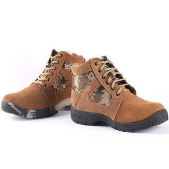  Erkekler Kış yürüyüş ayakkabıları Sıcak Tırtıklı yürüyüş Botları Taktik Açık Dağ Tırmanışı Spor Sneakers Çizmeler Avcılık İçin AA12000
