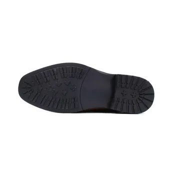  FONIRRA erkek Iş Elbise Retro PU Deri Dantel-up Siyah Kahverengi Erkekler Flats Ayakkabı Casual Örgün Düğün Ayakkabı Artı Boyutu 38-48 410
