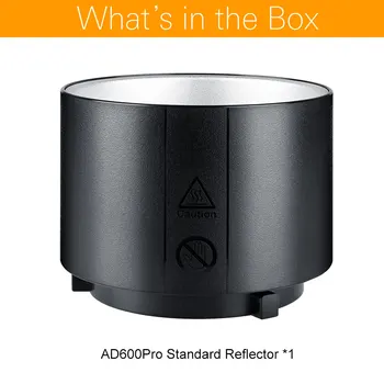  Godox WİTSRO Serisi Açık Flaş Aksesuarları AD - R9 Standart Reflektör Kapak için AD600Pro AD600 Pro AD600BM AD600B