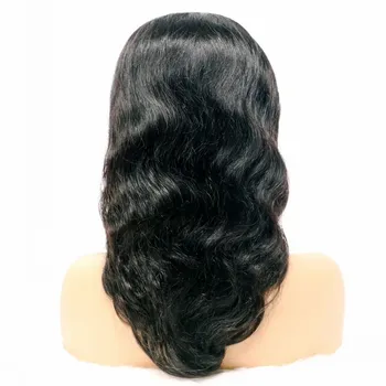  Hotsale düz dalgalı kıvırcık buz kafa bandı peruk Brezilyalı bakire Remy insan saç peruk kadınlar için