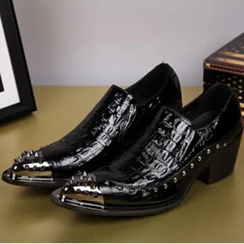  Italyan erkek ayakkabı markaları çelik burunlu sivri ayakkabı erkek resmi ayakkabı hakiki deri makosenler zapatos hombre vestir ofis ayakkabı