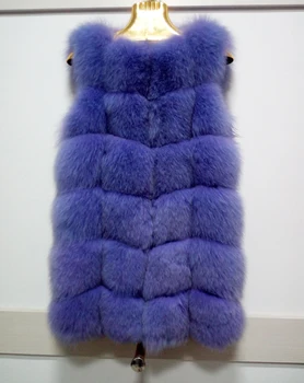  ıthalat tilki kürk yelek Ceket Kadınlar için Yeni kış Gerçek kürk ceket kadın moda ceket toptan high-end Kadın Mont HL520