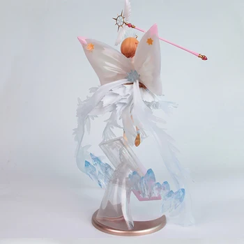  Japon animesi KİNOMOTO SAKURA Şeffaf Kart Sahne Tabanı Ayakta Duruş PVC Aksiyon Figürleri Modeli Bebek Oyuncak doğum günü hediyesi