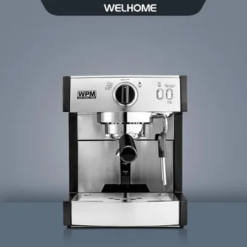  JRM0162 Welhome KD-130 Espresso Makinesi Ev Ticari Kahve Makinesi Tam Yarı Otomatik Buhar Süt Köpürtücü Kahve Makinesi