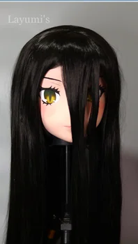  (JW 22) Japonya Karton Anime Kigurumi Maske Cosplay Tam Baş Maskesi Kigurumi Yaygın Sergi Crossdresser Cadılar Bayramı Cospaly Maske
