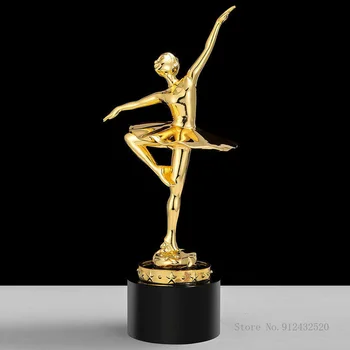  Kazınmış olabilir yaratıcı dans dans kristal trophy bale Latin çocuk sınıf sınav yarışması ödül trophy