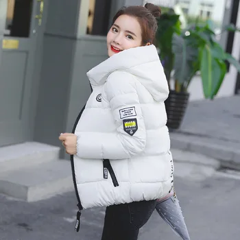  Kış Ceket Kadın Giyim Kore Versiyonu Yeni Kalın Aşağı Pamuk Artı Gübre Artış Manteau Casaco Feminino Inverno