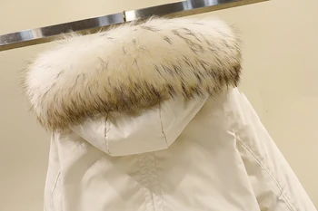  Kış Kadın Polar Ceket Moda 2021 Yeni Rahat Kalın Sıcak Kürk iç Kapşonlu Parkas Ceketler Kadın Cep Kar Kürk Palto