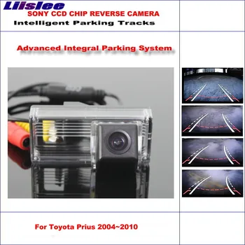  Liislee 860 Piksel Için Geri görüş kamerası Toyota Prius 2004 ~ 2010 Dikiz Park / 580 TV Hatları Dinamik Rehberlik Tragectory