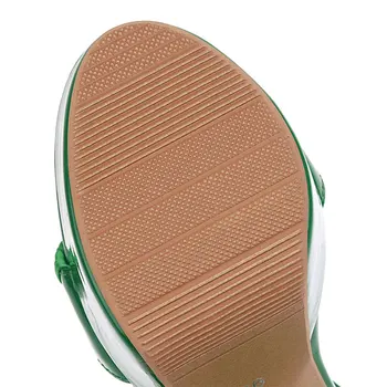  Lloprost ke 2020 Lace Up platform sandaletler Slingback PU Deri Seksi Bayanlar Açık parmaklı Ince Süper Yüksek Topuk Kadın Ayakkabı Boyutu 33-48