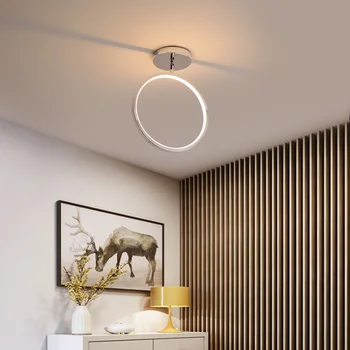  LOFAHS modern LED avize oturma odası yatak odası Koridor koridor Daire lamba 18 W LED uzaktan ev Tavan avize aydınlatma