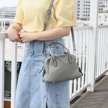  Lüks Çanta Tasarımcısı Çanta Kadın Hakiki Deri omuz çantaları Yüksek Kaliteli Düz Renk Taşınabilir Kabuk Küçük Çanta askılı çanta