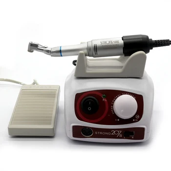  Manikür ve Diş mikromotor fırça matkap 35 k rpm elektrikli el aleti Diş laboratuvarı öğrenci için