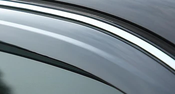  Mercedes-Benz Için W166 GLE-Class GLE 2016 2017 2018 Plastik Araba Pencere Saçakları Yağmur Güneşlik Kalkanı Cove Aksesuarları 4 ADET