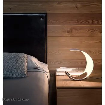  Modern basit Led tasarım Masa Lambası Ay Modelleme Karartma Lambası Oturma Odası Çalışma Odası Başucu Dekor okuma masası ışıkları