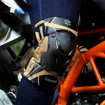  Motosiklet kros anti-sonbahar tayt diz pedleri motosiklet koruyucu donanım off-road dirsek pedleri koruyucu sürüş donanımları