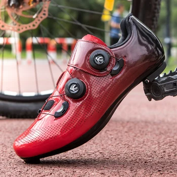 Mtb Ayakkabı Erkekler Hız Bisiklet Sneaker Spd Yol Bisiklet Ayakkabı Kadın Dağ Bisikleti Ayakkabı Düz Cleats Ayakkabı Yarış Açık Spor