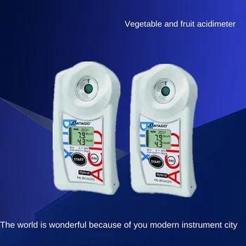  PAL-BX / AC6 Muz özel şeker ve asit all-in-one makinesi Muz şeker asitliği test cihazı Meyve ve sebze asitliği ölçer