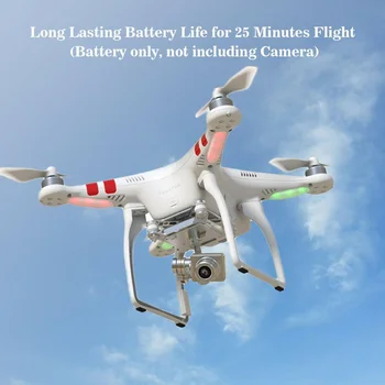  Pil için DJI Phantom 2 Görüş + Artı Drone Quadcopter Uçuş 5200 mAh 11.1 V şarj edilebilir Pil Lipo Pil
