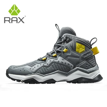  RAX Erkekler yürüyüş ayakkabıları kış Su Geçirmez Açık Spor Ayakkabı Erkek Deri Trekking Botları Trail Kamp Tırmanma Avcılık Sneakers Kadınlar