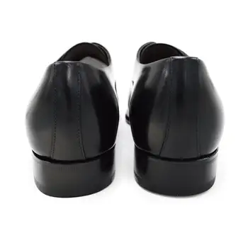  Resmi Oxford Elbise En Iyi erkek ayakkabısı Siyah Ofis Orijinal Düğün erkek ayakkabısı Popüler Tasarımcı Deri Zapatos De Hombre