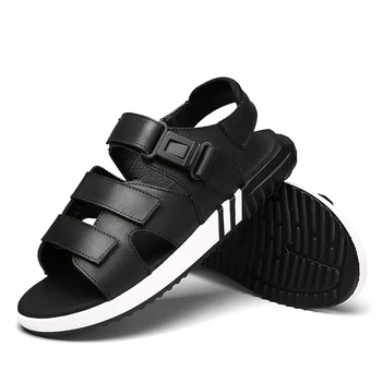  Sandalia hombre heren flip sandalet zandalias sandalen deportivas plaj erkek erkek kadın roma ayakkabı 2020 couro sandalle para Adam