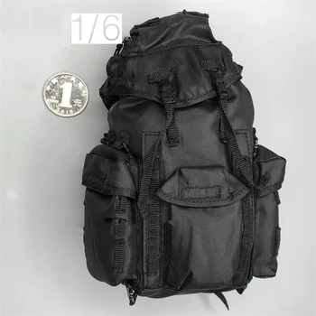  Satılık 1 / 6th Her Zamanki Bebek Eylem Asker Koleksiyonu İçin Rahat Siyah Sırt Çantası Omuz Çantaları